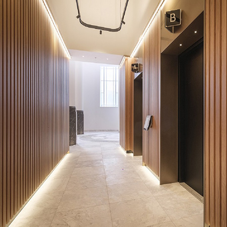 69 William Street Lift Loby Panels