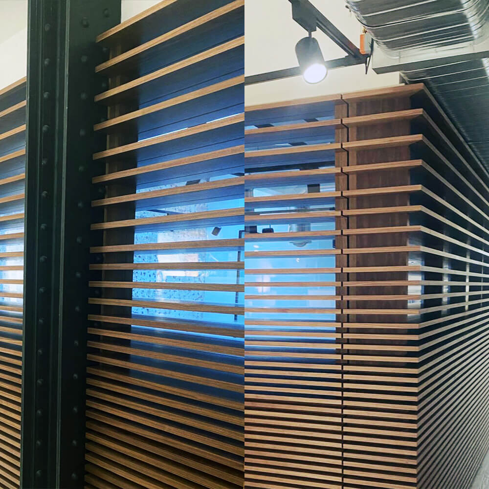 Involved in producing a unique joinery items